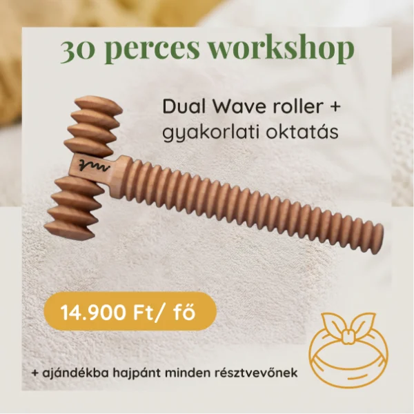 ELLE Beauty & Fashion Pop-up esemény 04.19. vasárap 15:00 – 15:30 | 30 perces workshop – Dual Wave Roller